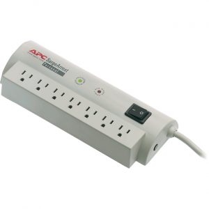 APC by Schneider Electric SurgeArrest Personal 7 Outlet w/Tel 120V
