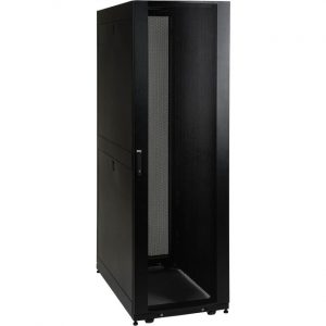 Tripp Lite 42U Rack Enclosure Server Cabinet Shock Pallet w/ Doors & Sides