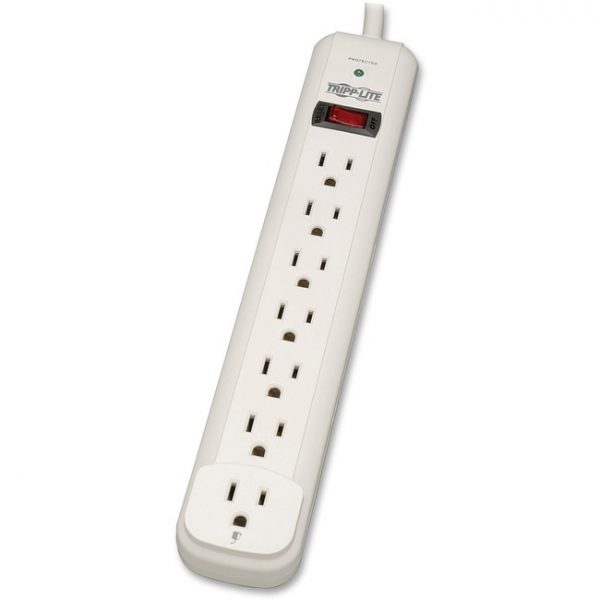 Tripp Lite Surge Protector Power Strip 120V 7 Outlet 25' Cord 1080 Joule