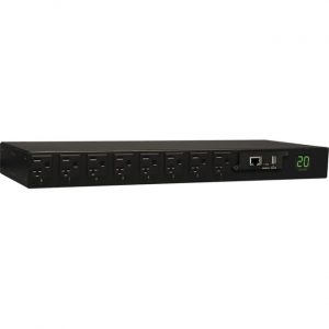 Tripp Lite PDU Switched 120V 20A 5-15/20R 16 Outlet 1U RM TAA
