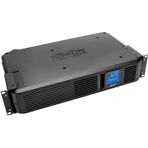 Tripp Lite UPS Smart 1500VA 900W Rackmount AVR 120V LCD USB DB9 Extended Run 2URM