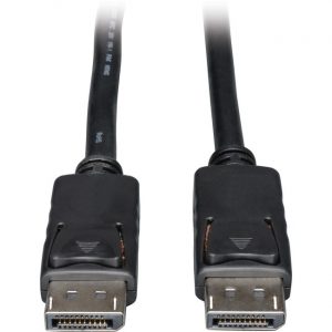 Tripp Lite 25ft DisplayPort Cable with Latches Video / Audio DP 4K x 2K M/M