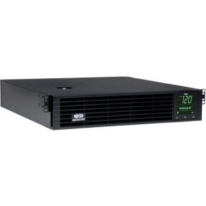 Tripp Lite UPS Smart 2200VA 1920W Rackmount AVR 120V Preinstalled WEBCARDLX Pure Sign Wave USB DB9 SNMP 2URM