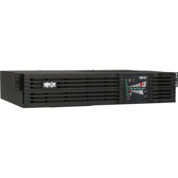 Tripp Lite UPS Smart Online 1500VA 1200W Rackmount 100V-120V USB DB9 Preinstalled WEBCARDLX 2URM