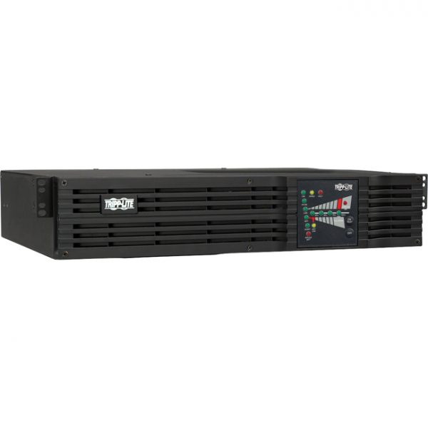 Tripp Lite UPS Smart Online 2200VA 1600W Rackmount 110V/120V USB DB9 Preinstalled WEBCARDLX 2URM