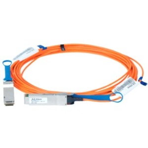 Mellanox Active Fiber Cable, VPI, Up to 100Gb/s, QSFP, 15m
