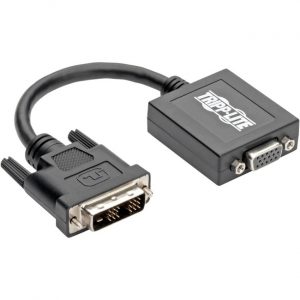 Tripp Lite 6in DVI-D to VGA Adapter Active Converter Cable 6" 1920x1200 - DVI/VGA for Video Device