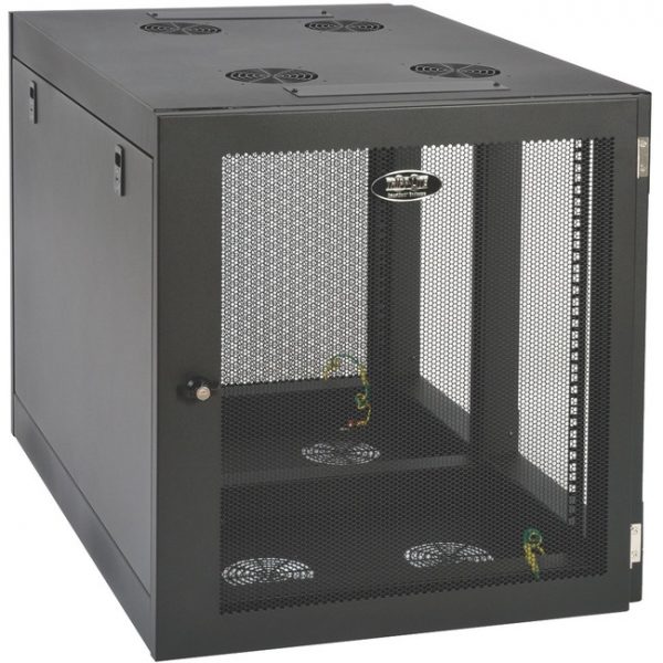 Tripp Lite 12U Wall Mount Rack Enclosure Server Cabinet Side Mount Wallmount