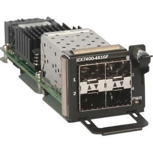 Brocade ICX 7450 4-port 100 Mbps/1 GbE SFP Module