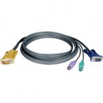 Tripp Lite 25ft PS/2 Cable Kit for KVM Switch 3-in-1 B020 / B022 Series KVMs