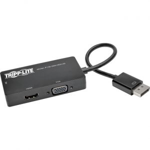 Tripp Lite DisplayPort to VGA / DVI / HDMI 4K x 2K @ 24/30Hz Adapter Converter