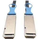 Tripp Lite QSFP28 to QSFP28 100GbE Passive DAC Copper InfiniBand Cable QSFP-100G-CU1M Compatible (M/M)