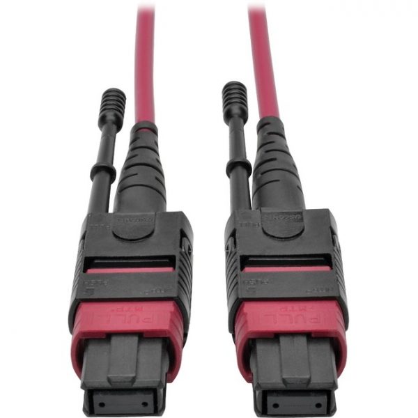 Tripp Lite 3M MTP MPO Multimode Patch Cable 12 Fiber 40/100Gb OM4 50/ 125 CMP