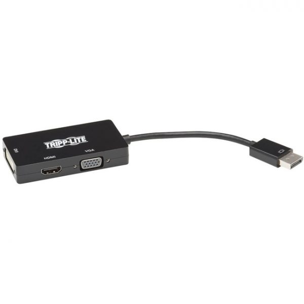 Tripp Lite DisplayPort 1.2 to VGA / DVI / HDMI Converter Adapter 4K @ 60Hz