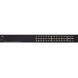 Cisco SG250X-24 24-Port Gigabit with 4-Port 10-Gigabit Smart Switch