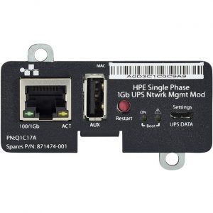 HPE Single Phase 1Gb UPS with Network Management Module