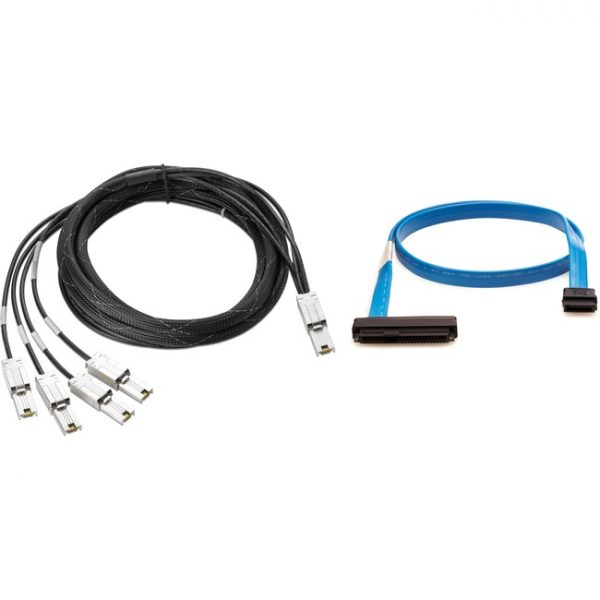 HPE StoreEver 4m Mini SAS HD (SFF-8644) LTO Drive Cable for 1U Rack Mount Kit