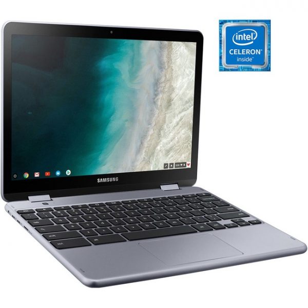 Samsung Chromebook Plus XE521QAB-K01US 12.2" Touchscreen 2 in 1 Chromebook - 1920 x 1200 - Intel Celeron 3965Y 1.50 GHz - 4 GB RAM - 32 GB Flash Memory - Stealth Silver