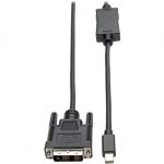 Tripp Lite Mini DisplayPort to DVI Adapter Cable M/M 1080p mDP to DVI 10ft