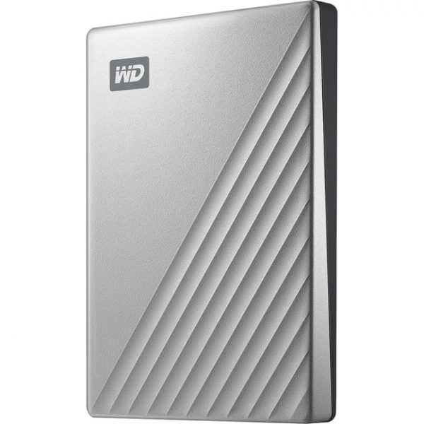 WD My Passport Ultra WDBC3C0010BSL 1 TB Portable Hard Drive - External - Silver