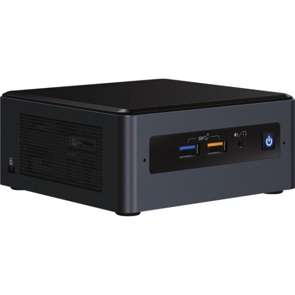 Intel NUC 8 Enthusiast NUC8i7BEHGA Desktop Computer - Intel Core i7 8th Gen i7-8559U - 8 GB RAM DDR4 SDRAM - 32 GB Optane Memory - 2 TB HDD - Mini PC