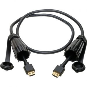 Tripp Lite HDMI Cable High-Speed 2 IP68 Connectors Industrial Ethernet 3ft