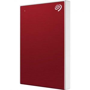 Seagate Backup Plus Slim STHN2000403 2 TB Portable Hard Drive - 2.5" External - Red