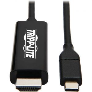 Tripp Lite USB C to HDMI Adapter Cable USB 3.1 Gen 1 4K M/M USB-C Black 6ft