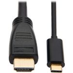 Tripp Lite USB C to HDMI Adapter Cable USB 3.1 4K@60Hz M/M USB-C Black 10ft