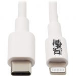 Tripp Lite Lightning to USB C Sync / Charging Cable Apple iPhone iPad 3ft 3'