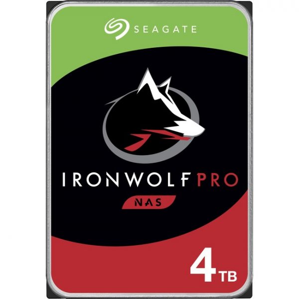 Seagate IronWolf Pro ST4000NE001 4 TB Hard Drive - 3.5" Internal - SATA (SATA/600) - Conventional Magnetic Recording (CMR) Method