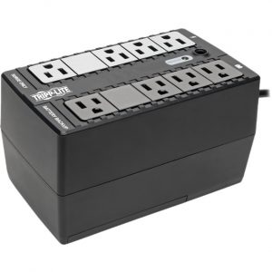 Tripp Lite 450VA 255W UPS Desktop Battery Back Up Compact 120V 8 Outlets