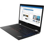Lenovo ThinkPad L13 Yoga 20R5001SUS 13.3" Touchscreen 2 in 1 Notebook - 1920 x 1080 - Intel Core i3 (10th Gen) i3-10110U Dual-core (2 Core) 2.10 GHz - 4 GB RAM - 128 GB SSD - Mineral Silver