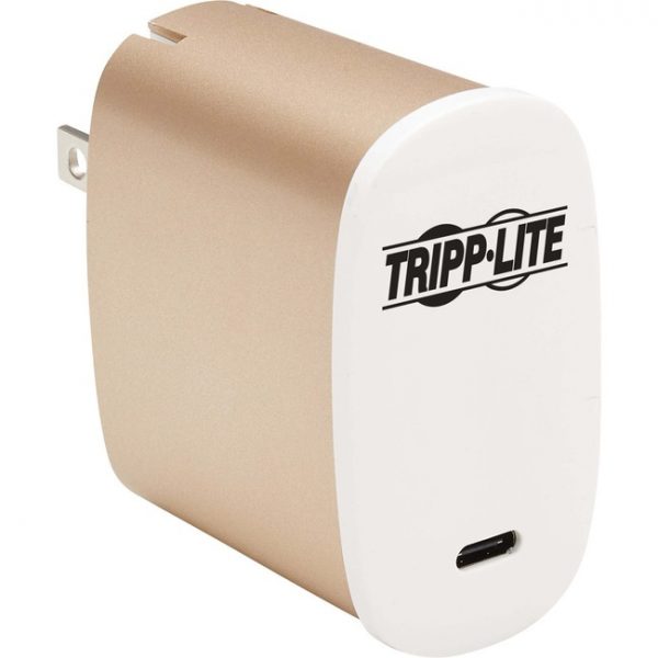 Tripp Lite USB C Wall Charger Compact 50W GaN Technology Power Delivery 3.0
