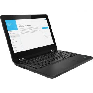 Lenovo ThinkPad Yoga 11e 6th Gen 20SF0003US 11.6" Touchscreen 2 in 1 Notebook - HD - 1366 x 768 - Intel Core M (8th Gen) m3-8100Y Dual-core (2 Core) 1.10 GHz - 4 GB RAM - 256 GB SSD - Black