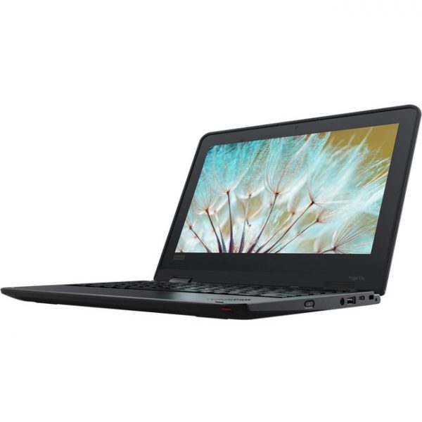 Lenovo ThinkPad Yoga 11e 5th Gen 20LMS06500 11.6" Touchscreen 2 in 1 Notebook - HD - 1366 x 768 - Intel Celeron N4120 Quad-core (4 Core) 1.10 GHz - 4 GB RAM - 128 GB SSD - Black