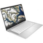 HP Chromebook 14a-na0000 14a-na0020nr 14" Chromebook - HD - 1366 x 768 - Intel Celeron N4020 Dual-core (2 Core) 1.10 GHz - 4 GB RAM - 32 GB Flash Memory - Ceramic White