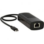 Tripp Lite USB C to RJ45 Gigabit Ethernet Network Adapter M/F USB 3.1 Gen 1