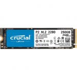 Crucial P2 CT250P2SSD8 250 GB Solid State Drive - M.2 2280 Internal - PCI Express NVMe (PCI Express NVMe 3.0 x4)