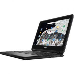 Dell Chromebook 11 3000 3100 11.6" Touchscreen 2 in 1 Chromebook - HD - 1366 x 768 - Intel Celeron N4020 Dual-core (2 Core) 1.10 GHz - 8 GB RAM - 32 GB Flash Memory - Black