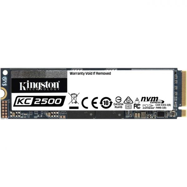 Kingston KC2500 1 TB Solid State Drive - M.2 2280 Internal - PCI Express NVMe (PCI Express NVMe 3.0 x4)