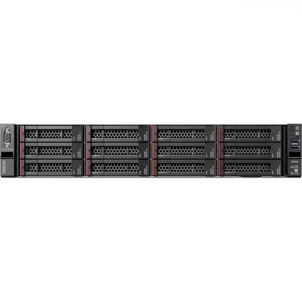 Lenovo ThinkSystem SR655 7Z01A04GNA 2U Rack Server - 1 x AMD EPYC 7282 2.40 GHz - 16 GB RAM - Serial ATA/600 Controller