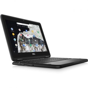 Dell Chromebook 11 3000 3100 11.6" Touchscreen 2 in 1 Chromebook - HD - 1366 x 768 - Intel Celeron N4020 Dual-core (2 Core) - 4 GB RAM - 32 GB Flash Memory - Gray
