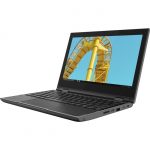 Lenovo 300e Windows 2nd Gen 82GK000KUS 11.6" Touchscreen Netbook - HD - 1366 x 768 - AMD 3015e Dual-core (2 Core) 1.20 GHz - 4 GB RAM - 64 GB Flash Memory - Black