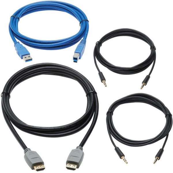 Tripp Lite HDMI KVM Cable Kit for Tripp Lite B005-HUA2-K and B005-HUA4 KVM