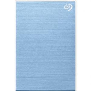 Seagate One Touch STKB2000402 2 TB Portable Hard Drive - 2.5" External - Light Blue