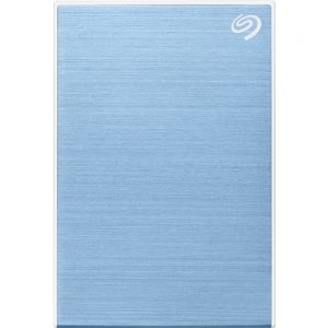 Seagate One Touch STKC5000402 5 TB Portable Hard Drive - 2.5" External - Light Blue