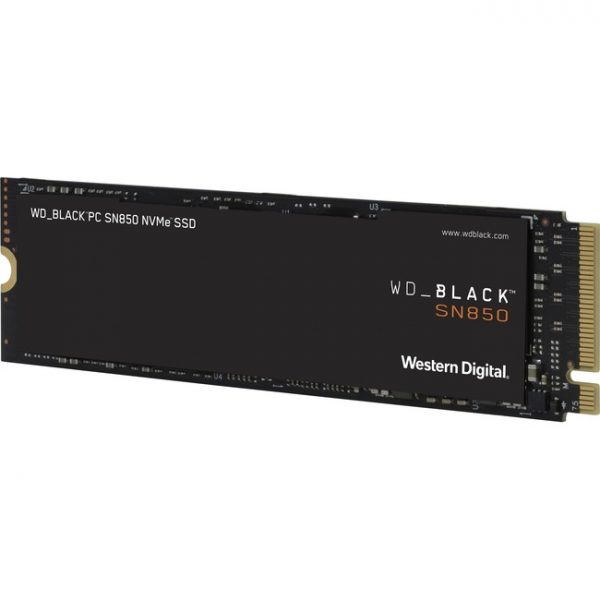 WD Black SN850 WDS500G1X0E 500 GB Solid State Drive - M.2 2280 Internal - PCI Express NVMe (PCI Express 4.0 x4)