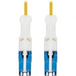 Tripp Lite Duplex Singemode 400Gb Fiber Optic Cable 9/125 OS2 LSZH Yellow 1M