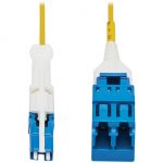 Tripp Lite Duplex SMF Fiber Optic Cable Adapter 9/125 LSZH M/F CS-UPC LC-UPC